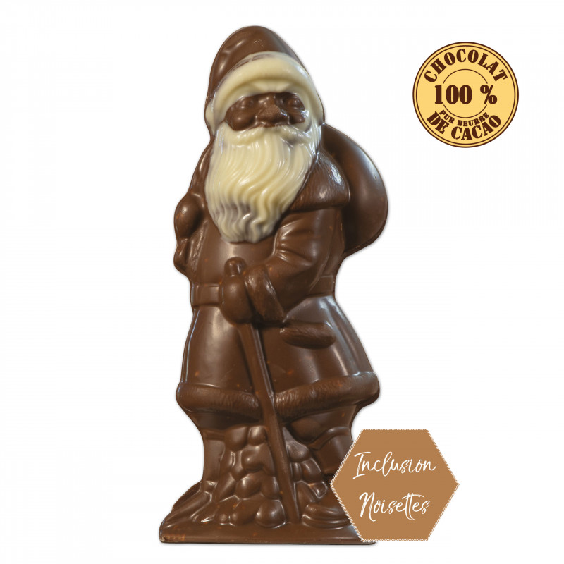 Père Noel au chocolat au lait