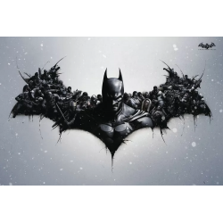 Tableau sur toile Batman Arkham Origins - Logo